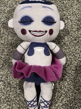 Five Nights At Freddy’s Sister Location Ballora Plush Doll Purple 10”